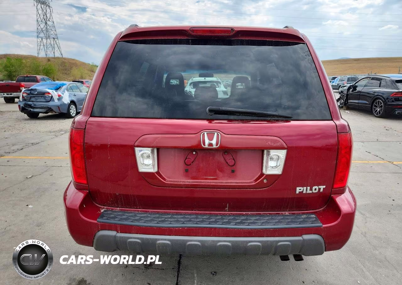 2003 Honda Pilot Exl VIN:2HKYF18683H595462 - 6