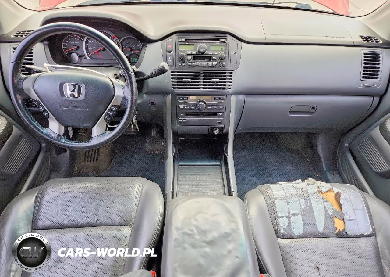 2003 Honda Pilot Exl VIN:2HKYF18683H595462 - 8