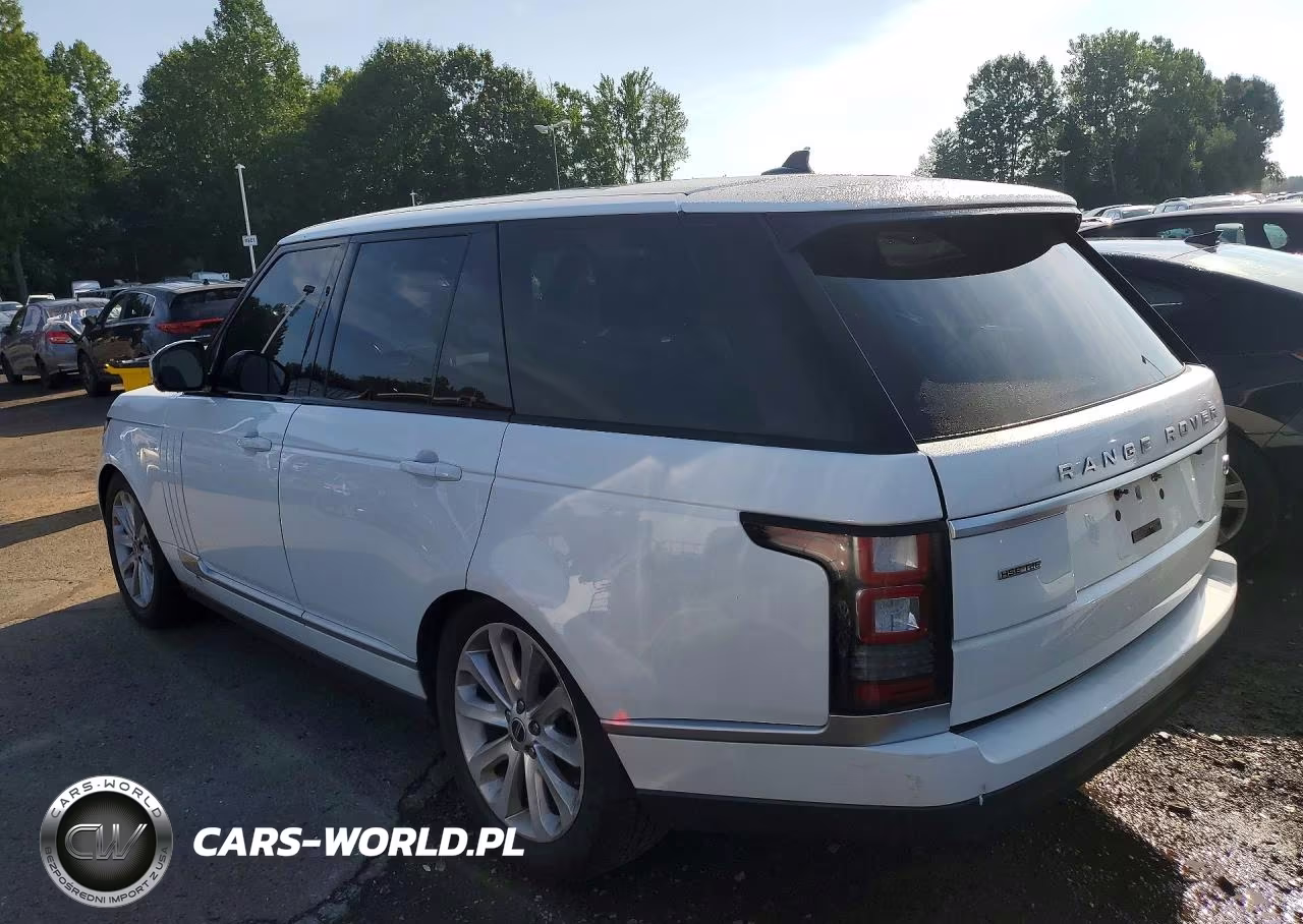 2016 Land Rover Range Rover Hse VIN:SALGS2KF6GA302718 - 2