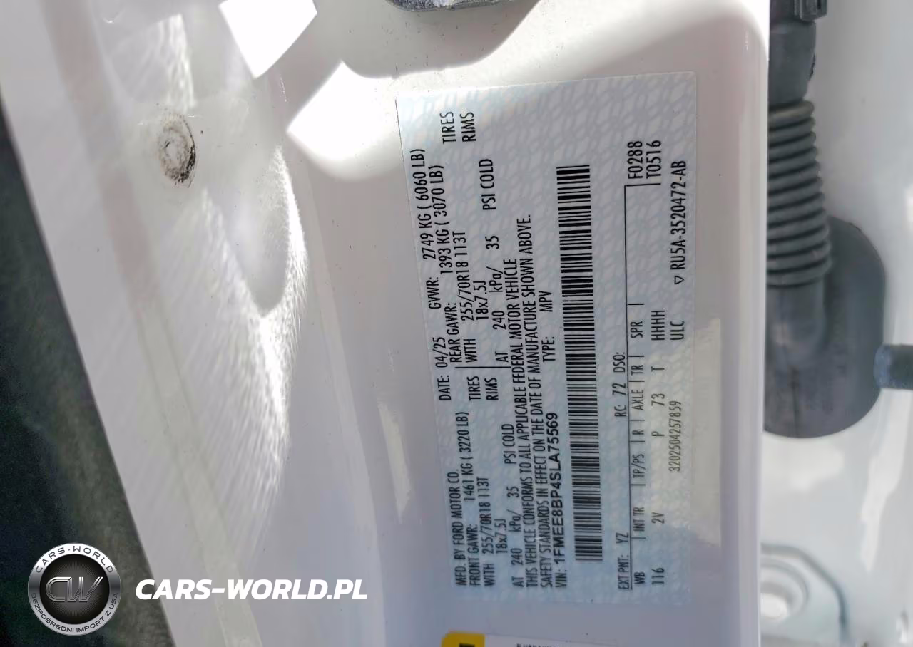 2025 Ford Bronco Outer Banks VIN:1FMEE8BP4SLA75569 - 14
