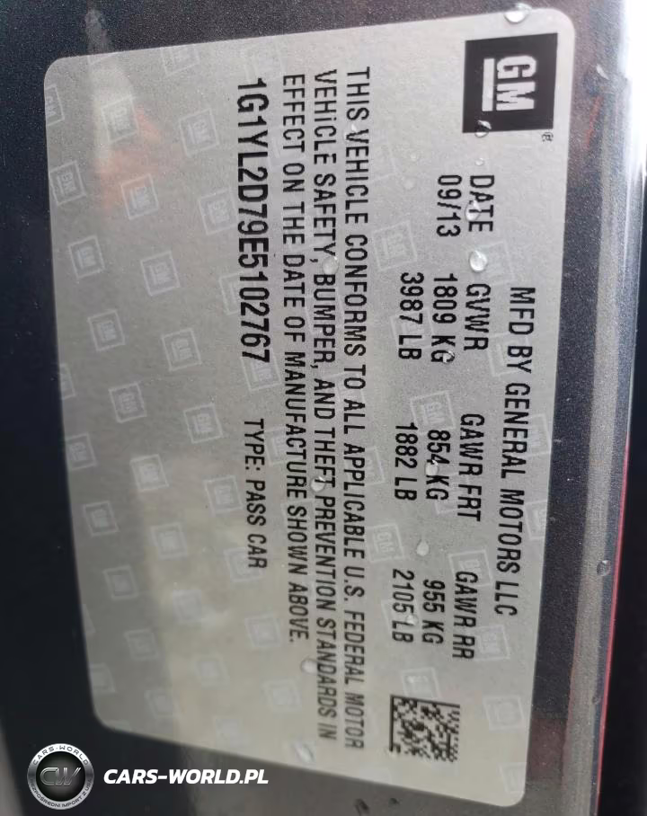 2014 Chevrolet Corvette Stingray Z51 3Lt VIN:1G1YL2D79E5102767 - 13