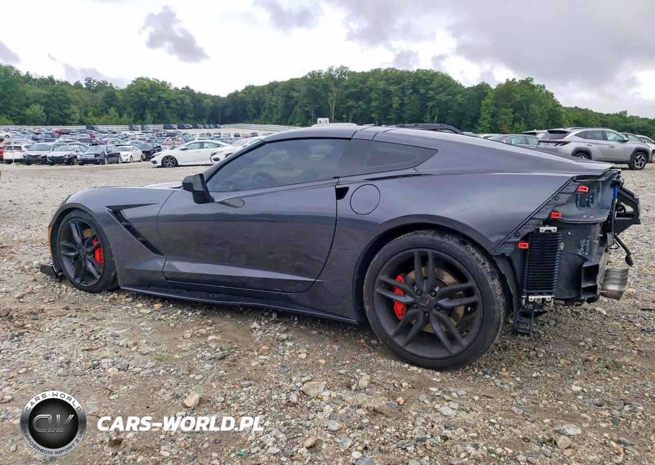 2014 Chevrolet Corvette Stingray Z51 3Lt VIN:1G1YL2D79E5102767 - 2