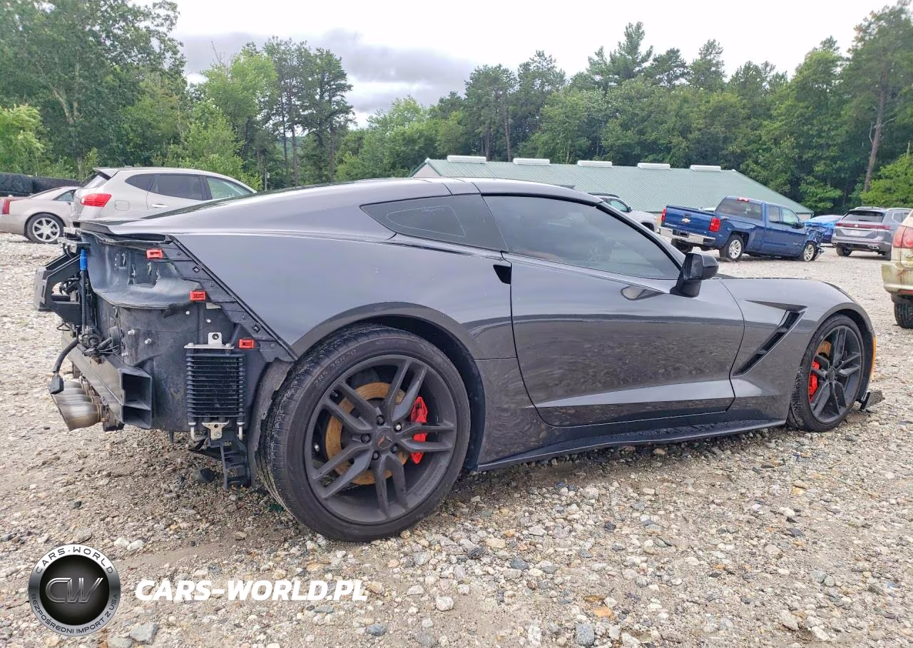 2014 Chevrolet Corvette Stingray Z51 3Lt VIN:1G1YL2D79E5102767 - 3