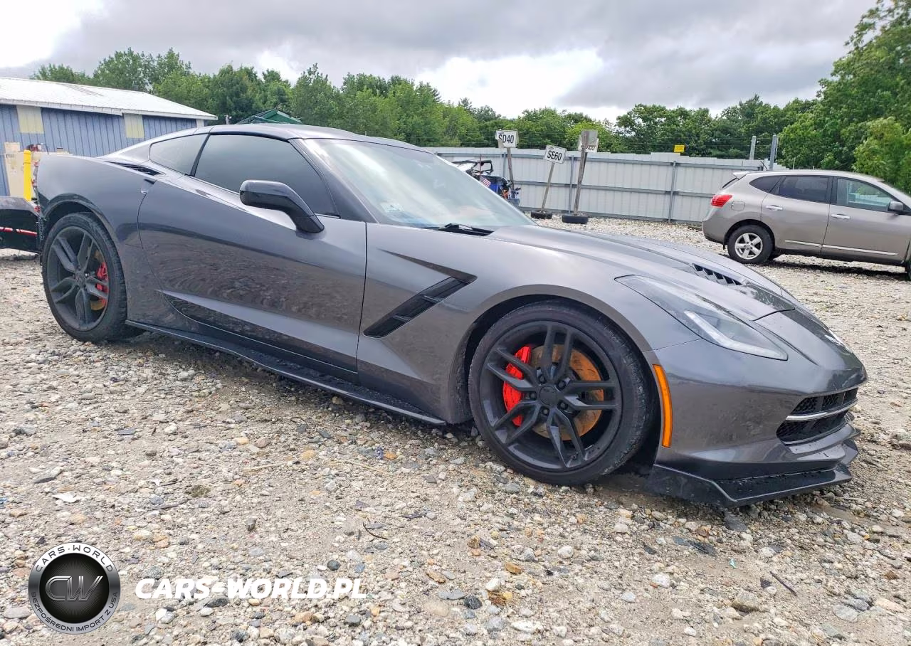 2014 Chevrolet Corvette Stingray Z51 3Lt VIN:1G1YL2D79E5102767 - 4
