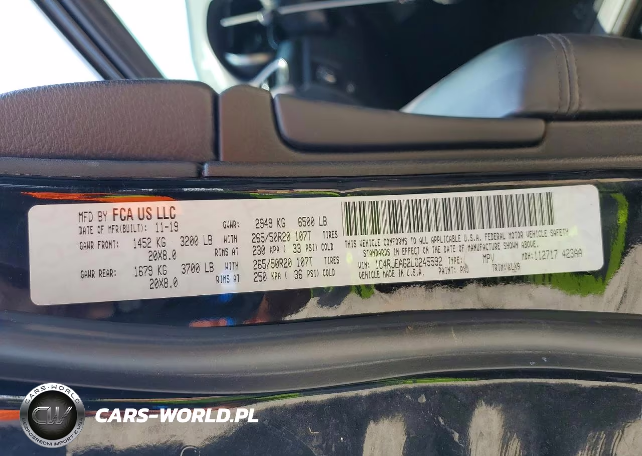 2020 Jeep Grand Cherokee Laredo VIN:1C4RJEAG2LC245592 - 13