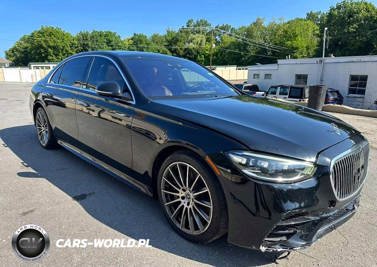 2022 Mercedes-Benz S 500 4Matic VIN:W1K6G6DB2NA123567 - 4