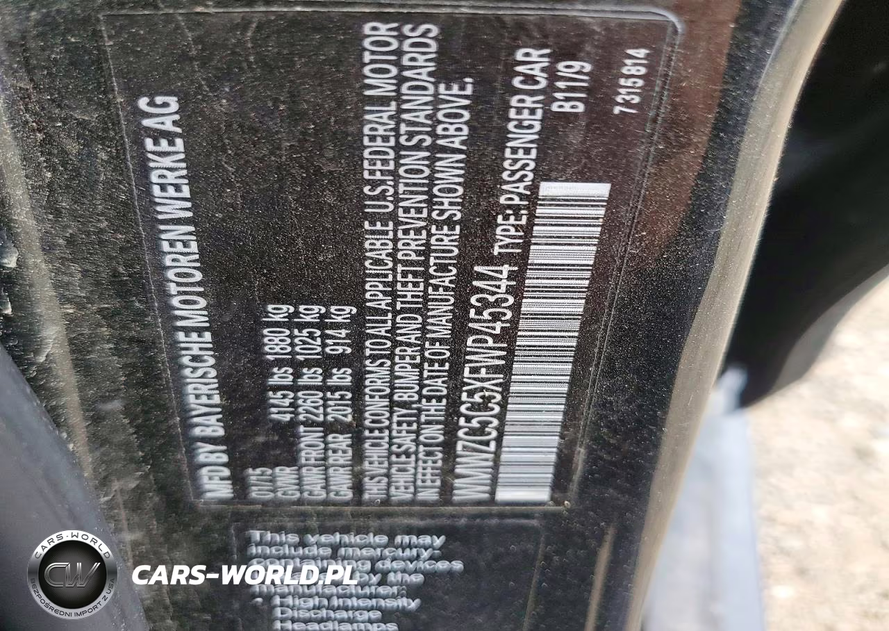 2015 Mini Cooper S Countryman VIN:WMWZC5C5XFWP45344 - 13
