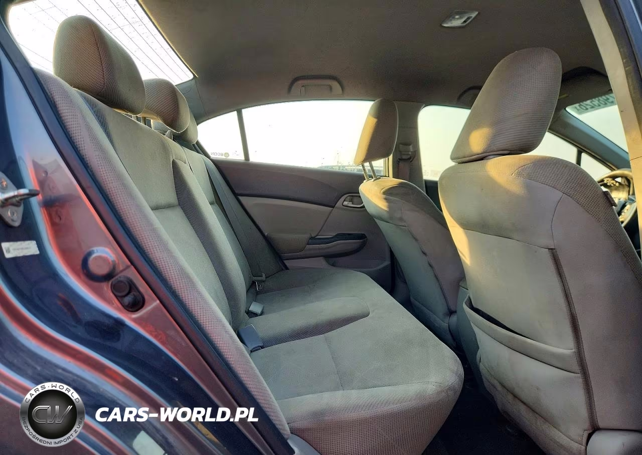 2012 Honda Civic Lx VIN:19XFB2F5XCE008573 - 10