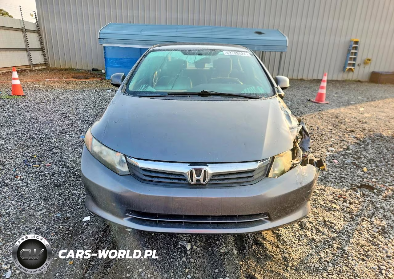 2012 Honda Civic Lx VIN:19XFB2F5XCE008573 - 5