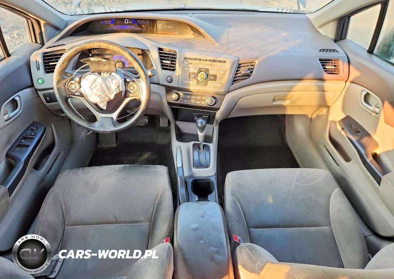 2012 Honda Civic Lx VIN:19XFB2F5XCE008573 - 8