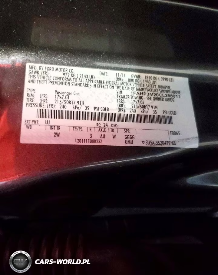 2012 Ford Focus Sel VIN:1FAHP3M20CL288011 - 12