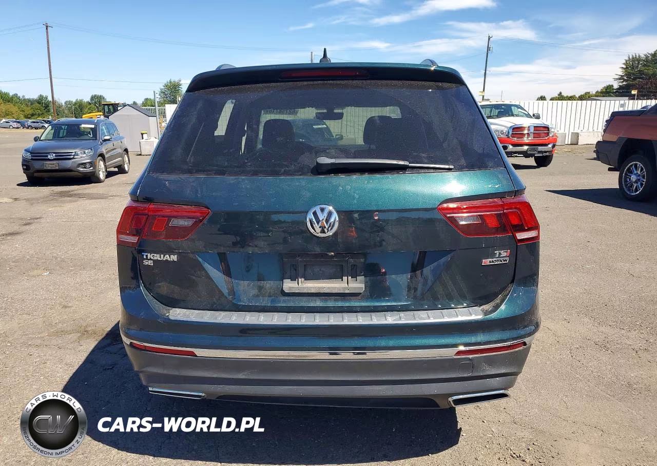 2018 Volkswagen Tiguan Se VIN:3VV2B7AX3JM219753 - 6