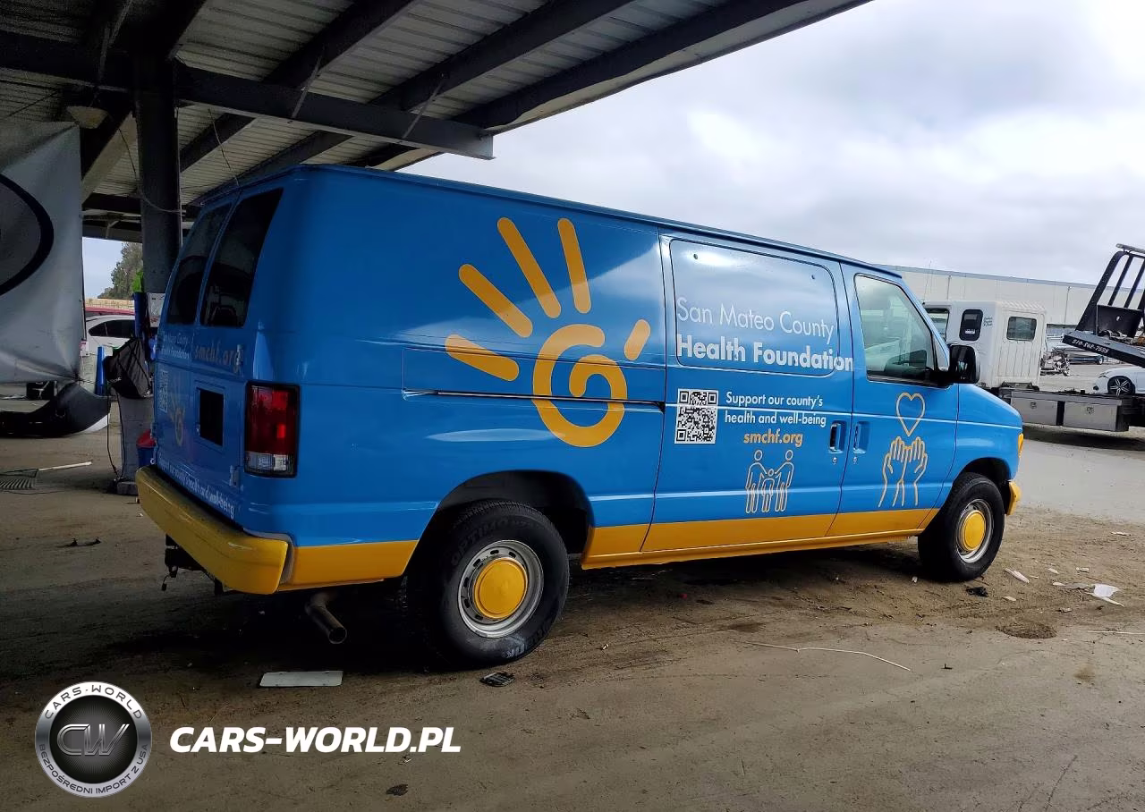 2000 Ford Econoline E150 Van VIN:1FTRE14L9YHA99496 - 3