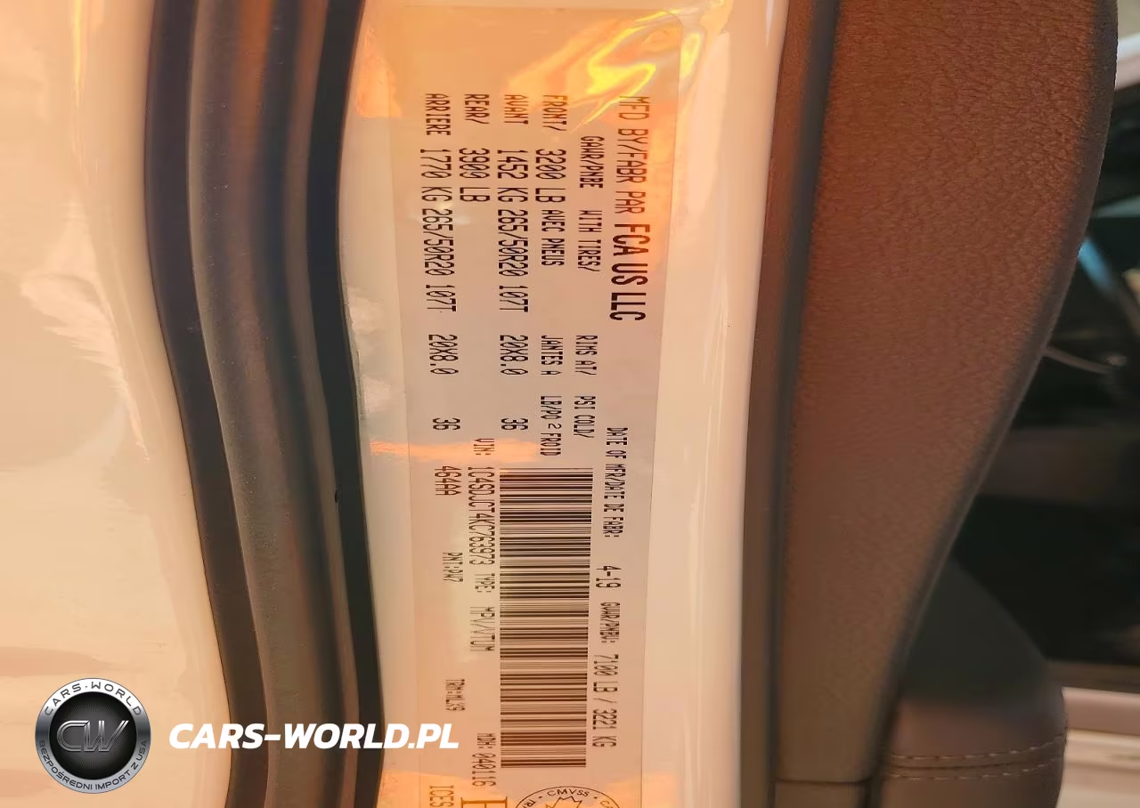 2019 Dodge Durango R-T VIN:1C4SDJCT4KC763973 - 13