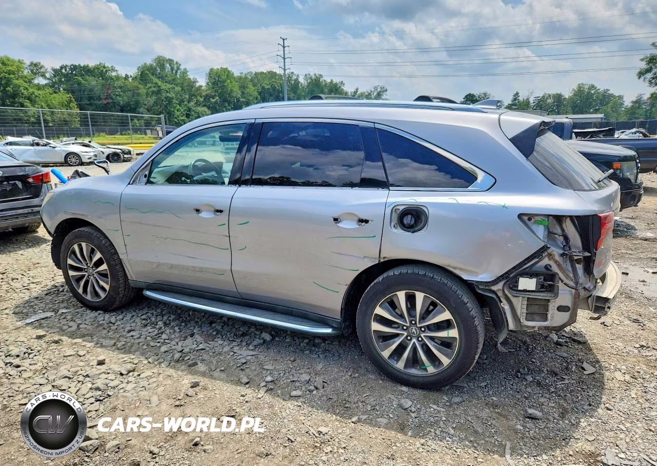2016 Acura Mdx Technology VIN:5FRYD4H47GB005566 - 2