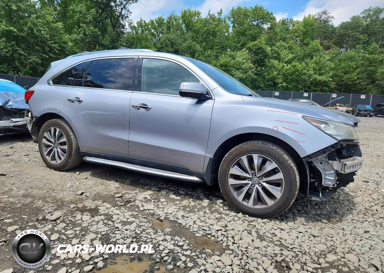 2016 Acura Mdx Technology VIN:5FRYD4H47GB005566 - 4