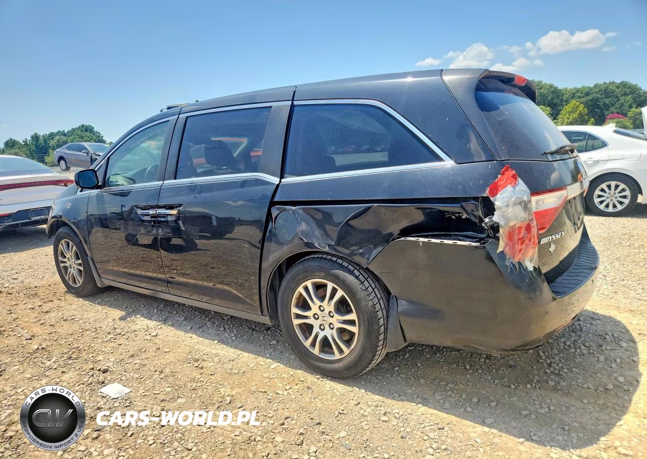 2012 Honda Odyssey Exl VIN:5FNRL5H63CB006790 - 2