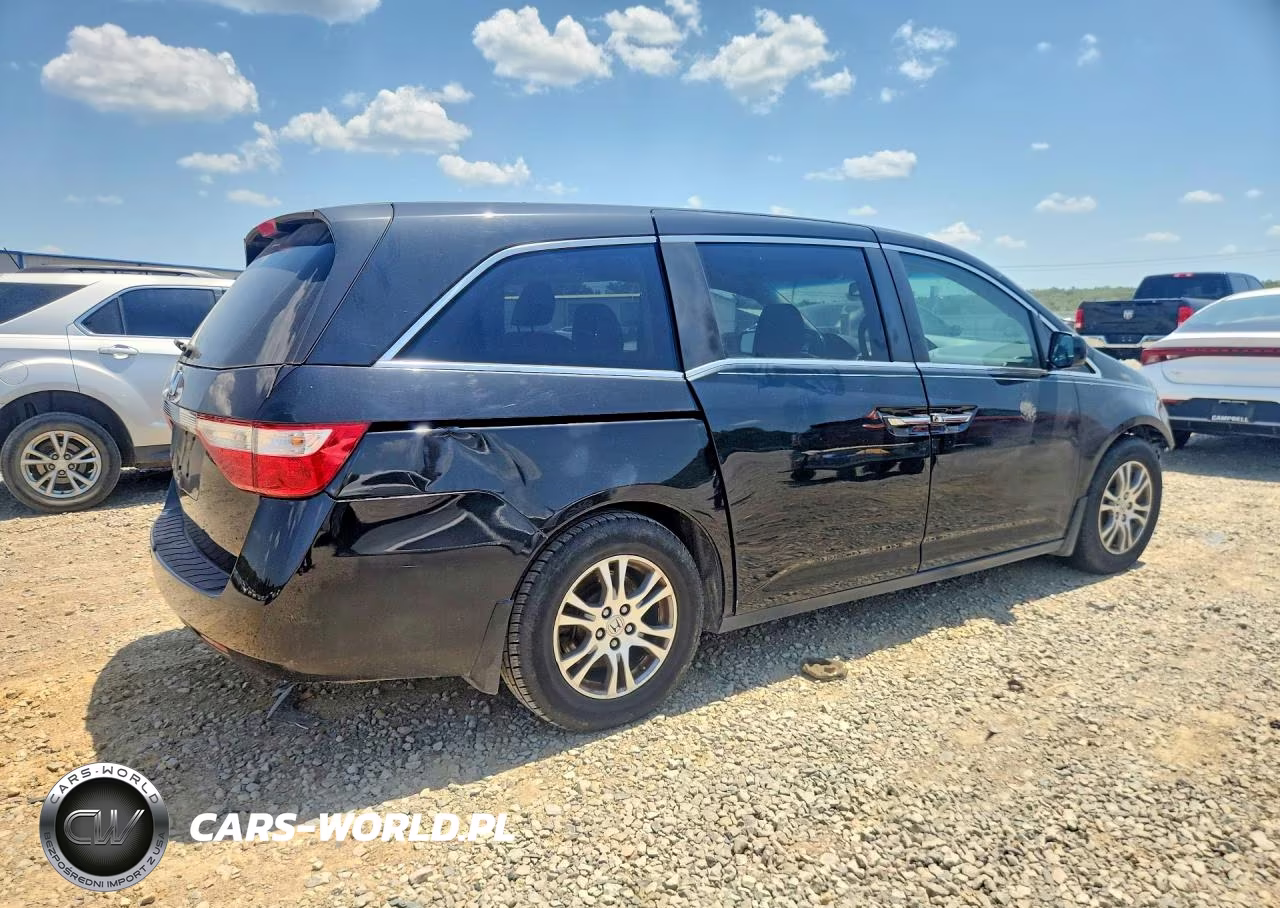 2012 Honda Odyssey Exl VIN:5FNRL5H63CB006790 - 3