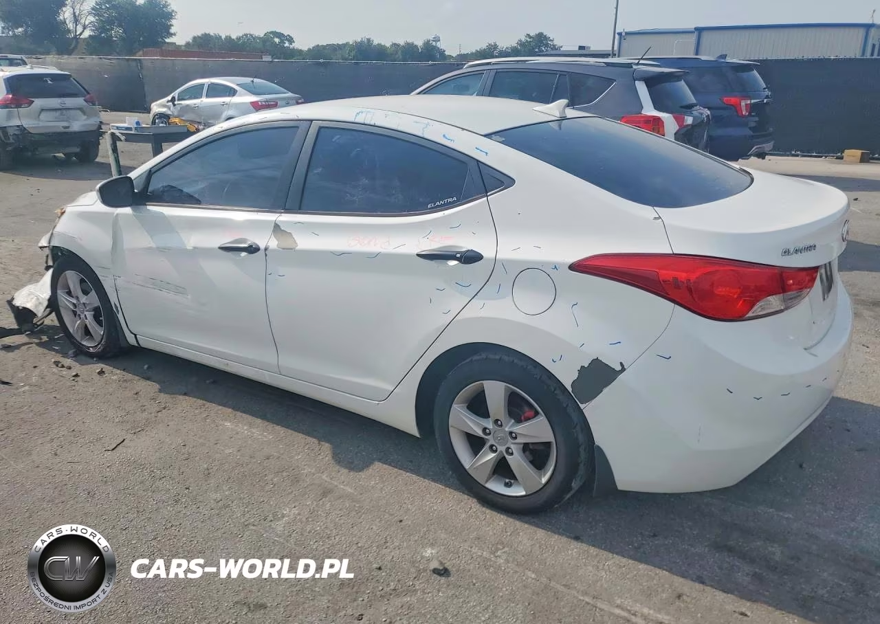 2013 Hyundai Elantra Gls VIN:5NPDH4AEXDH333715 - 2