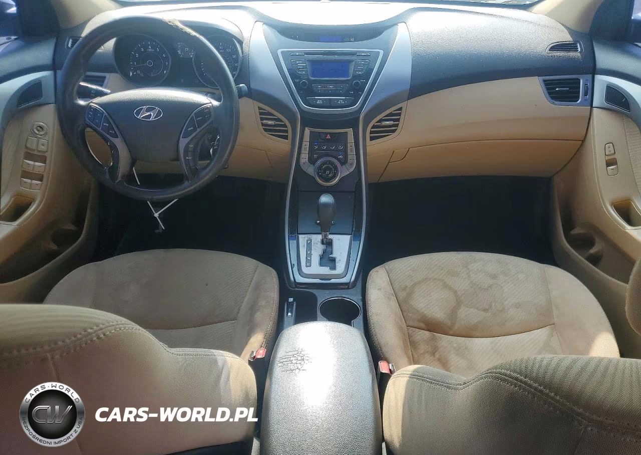 2013 Hyundai Elantra Gls VIN:5NPDH4AEXDH333715 - 8