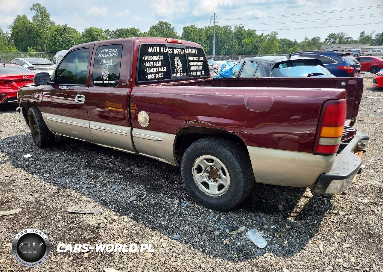 1999 GMC New Sierra C1500 VIN:2GTEC19T7X1541898 - 2