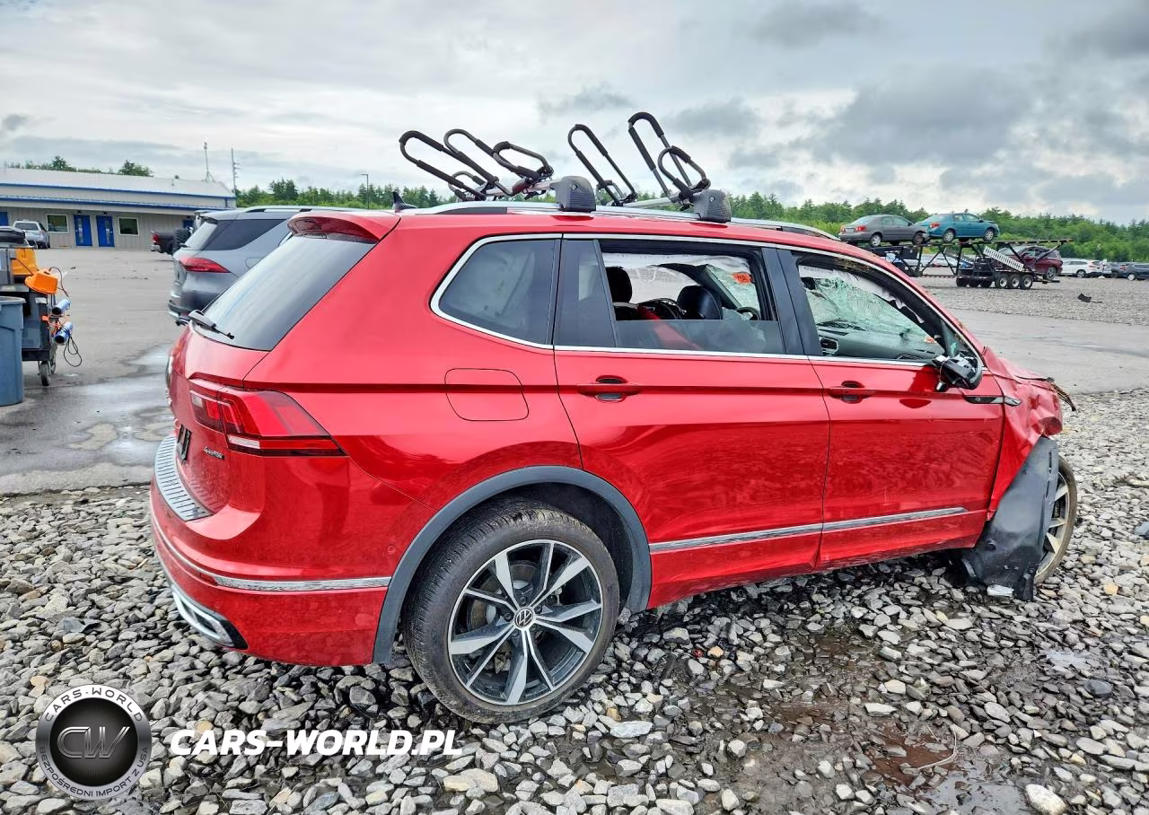 2024 Volkswagen Tiguan Sel R-Line Black VIN:3VV4B7AX6RM215247 - 3