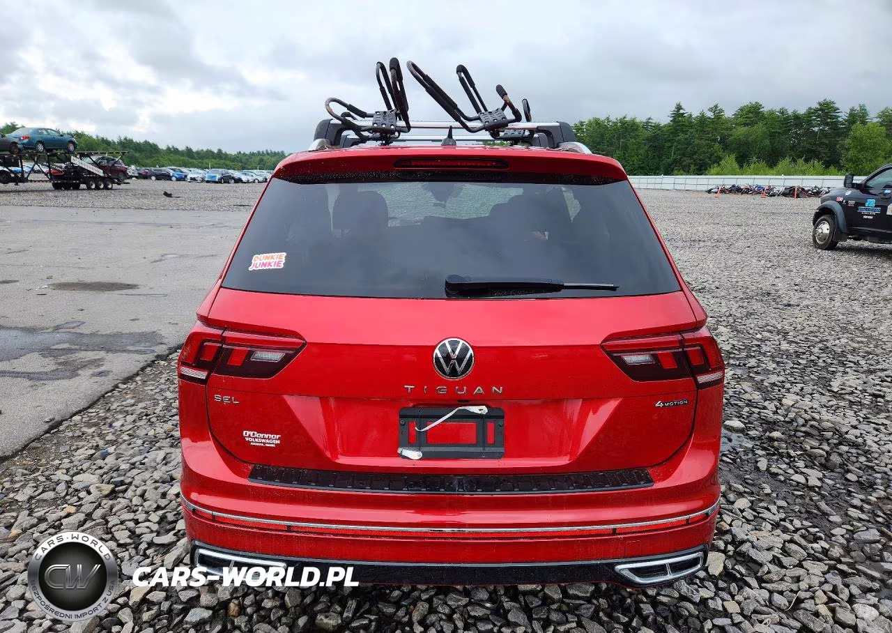 2024 Volkswagen Tiguan Sel R-Line Black VIN:3VV4B7AX6RM215247 - 6