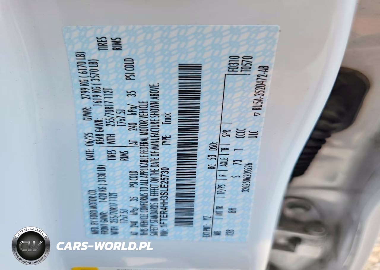 2025 Ford Ranger Xlt VIN:1FTER4HH3SLE25730 - 13