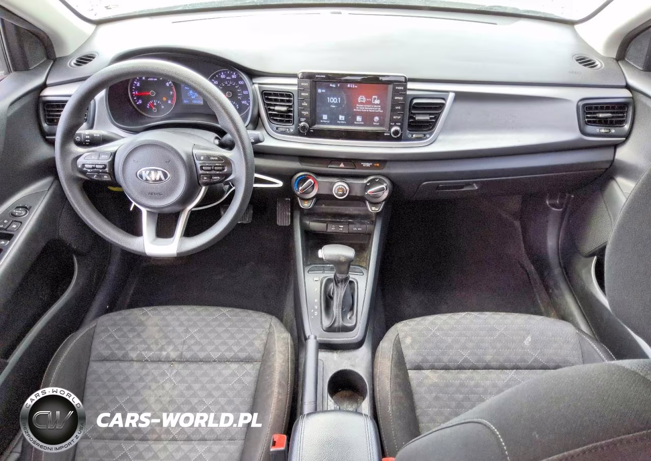 2020 Kia Rio S VIN:3KPA24AD4LE337094 - 8