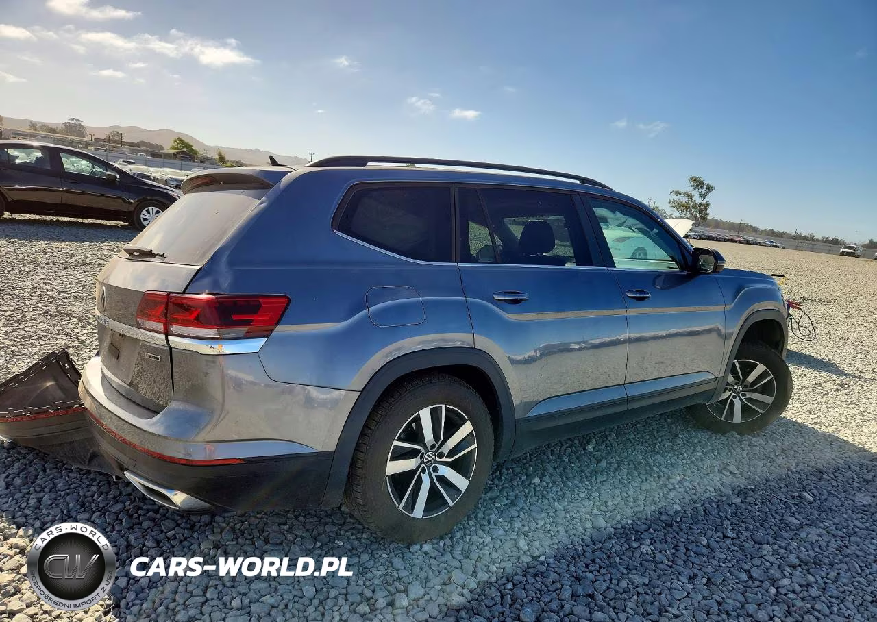 2021 Volkswagen Atlas Se VIN:1V2LP2CA5MC518214 - 3