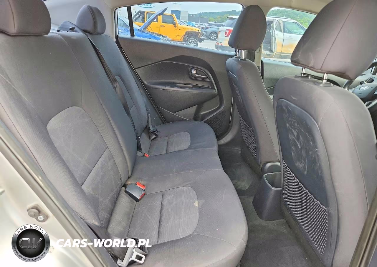 2013 Kia Rio Lx VIN:KNADM4A3XD6244261 - 10