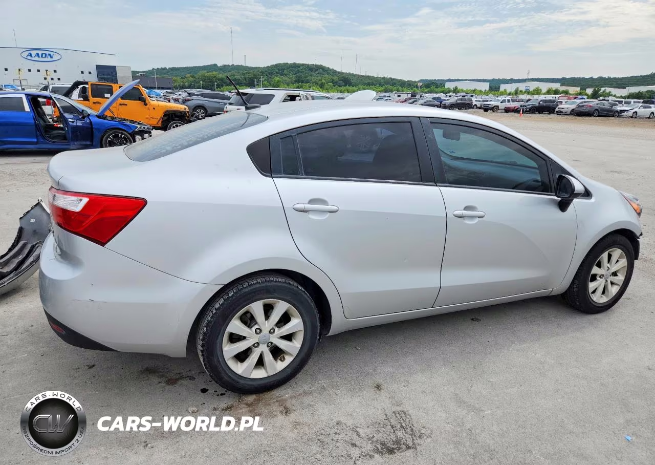 2013 Kia Rio Lx VIN:KNADM4A3XD6244261 - 3