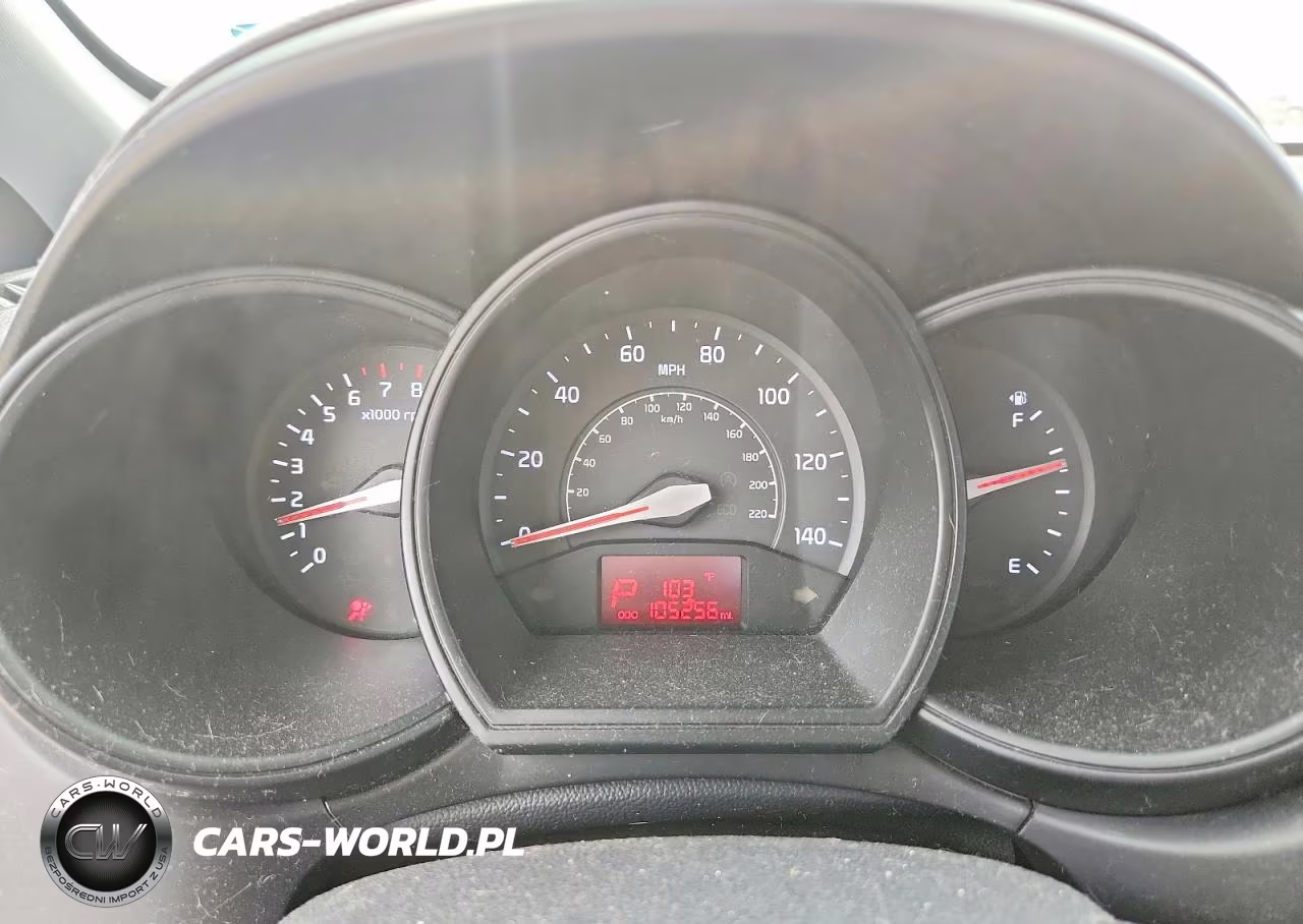 2013 Kia Rio Lx VIN:KNADM4A3XD6244261 - 9