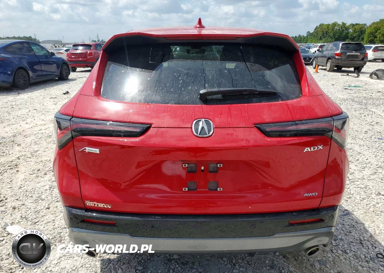 2025 Acura Adx A-Spec Advance VIN:3HDSA2H7XSM715935 - 6