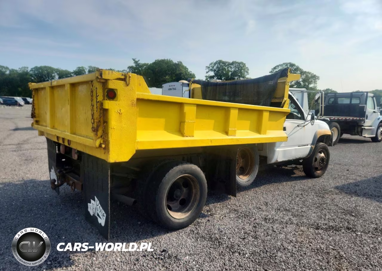 1999 GMC Sierra Dump Truck VIN:1GDKC34FXXF039004 - 3