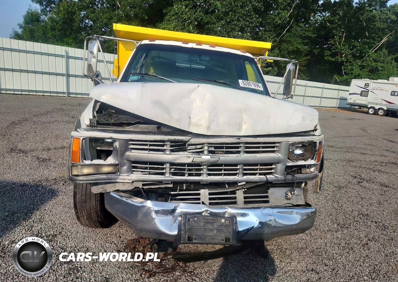 1999 GMC Sierra Dump Truck VIN:1GDKC34FXXF039004 - 5