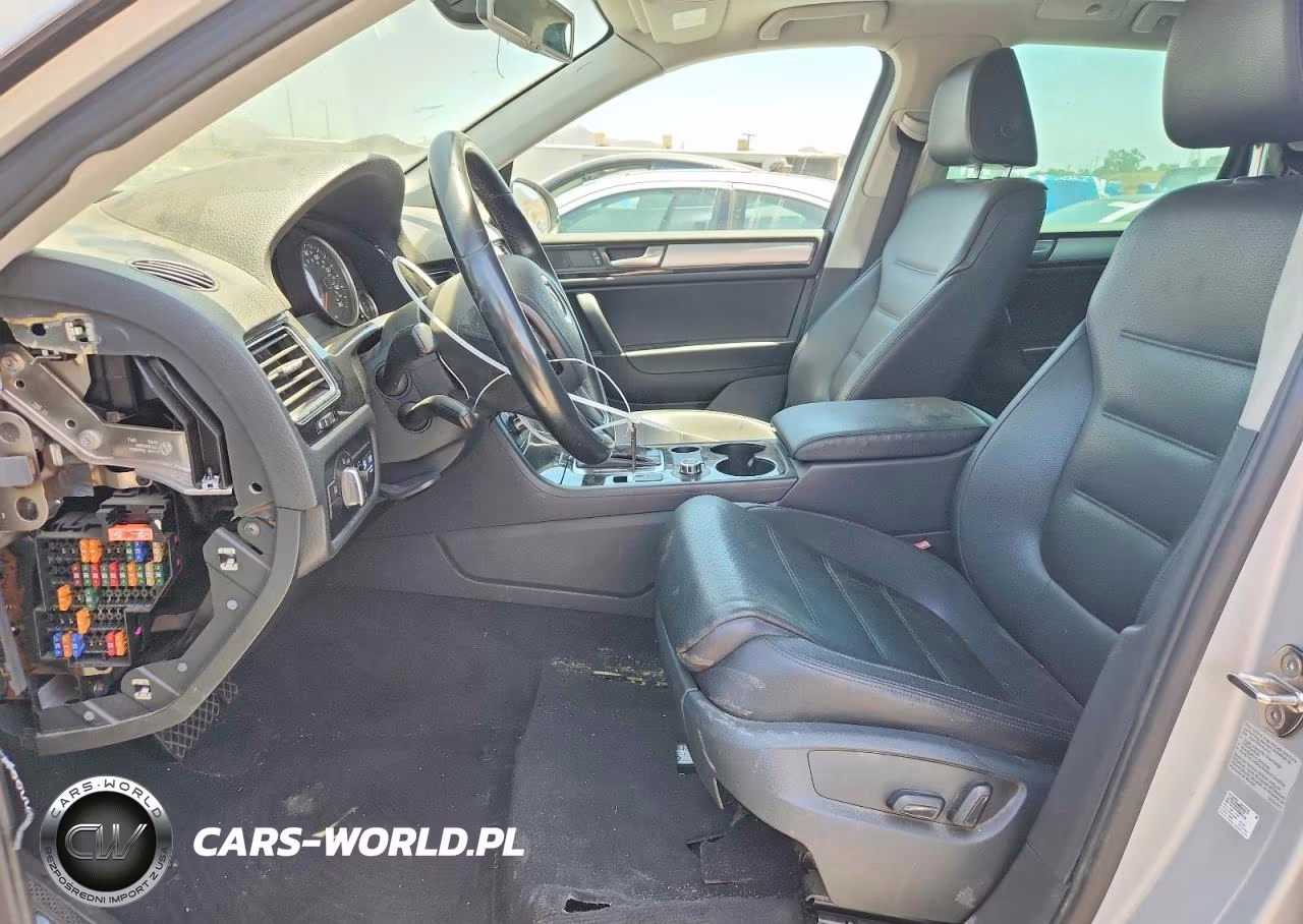 2012 Volkswagen Touareg V6 Tdi VIN:WVGFK9BPXCD004486 - 7