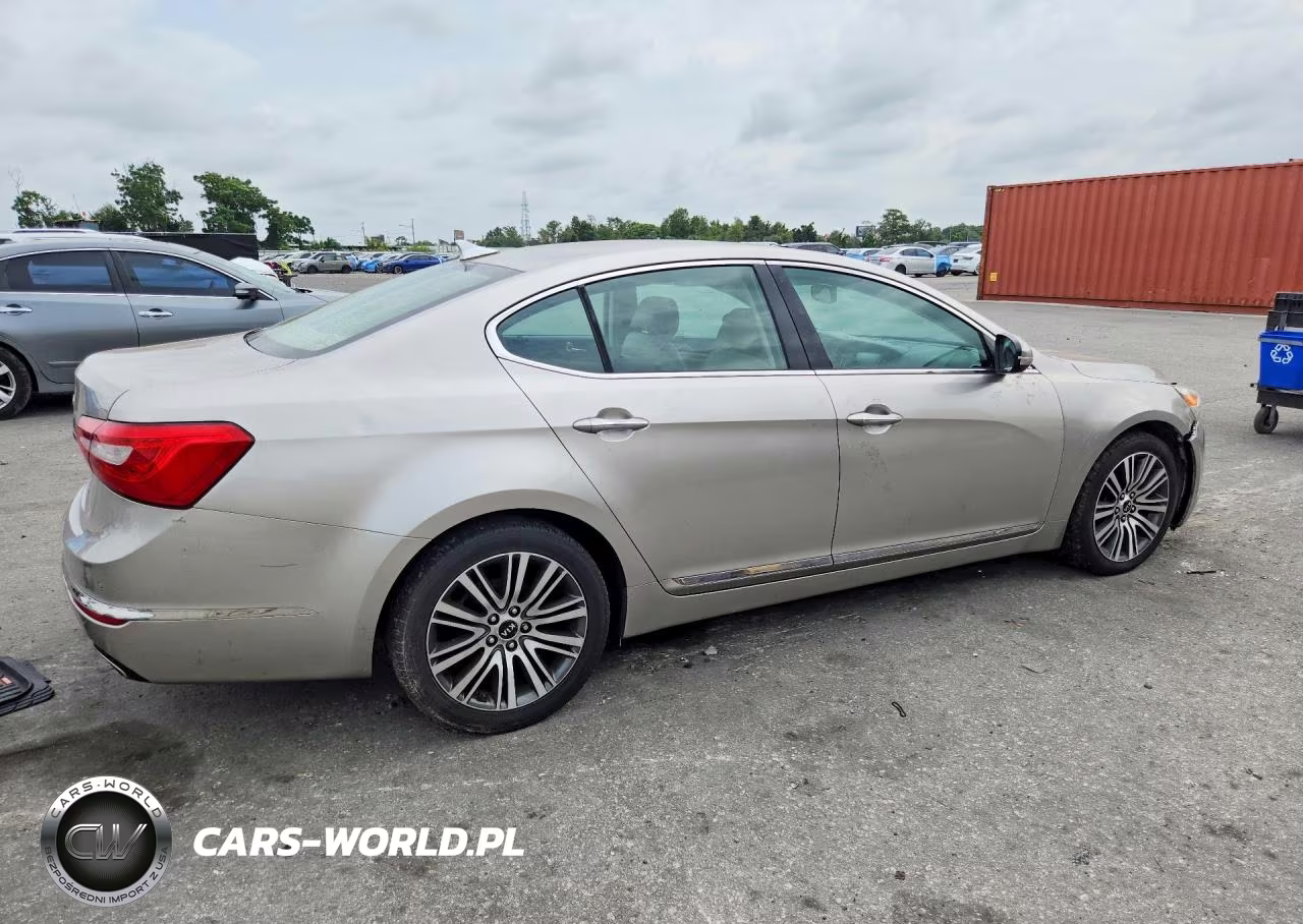 2014 Kia Cadenza Premium VIN:KNALN4D74E5133798 - 3