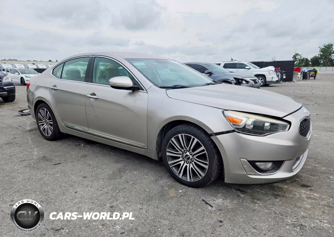 2014 Kia Cadenza Premium VIN:KNALN4D74E5133798 - 4