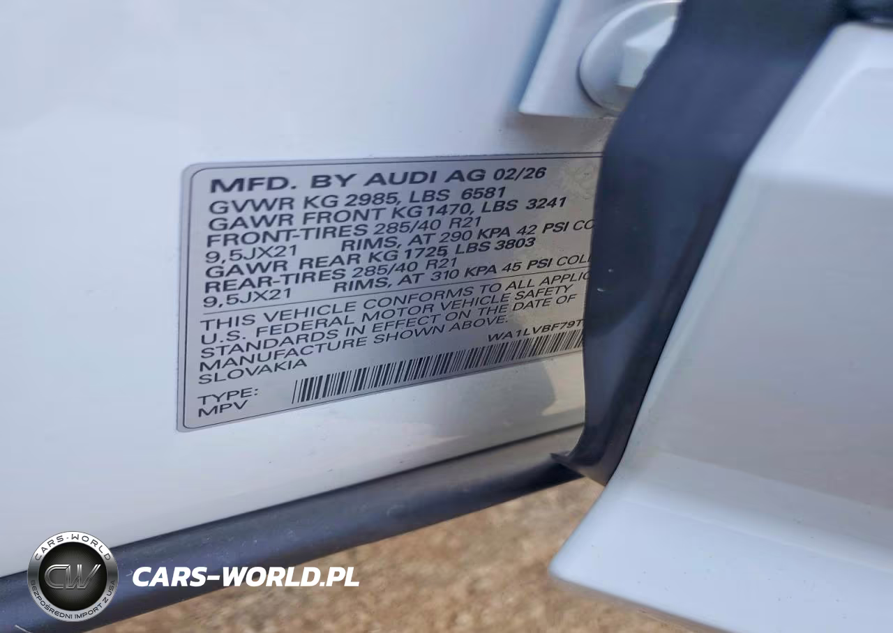 2026 Audi Q7 Premium Plus VIN:WA1LVBF79TD011035 - 13