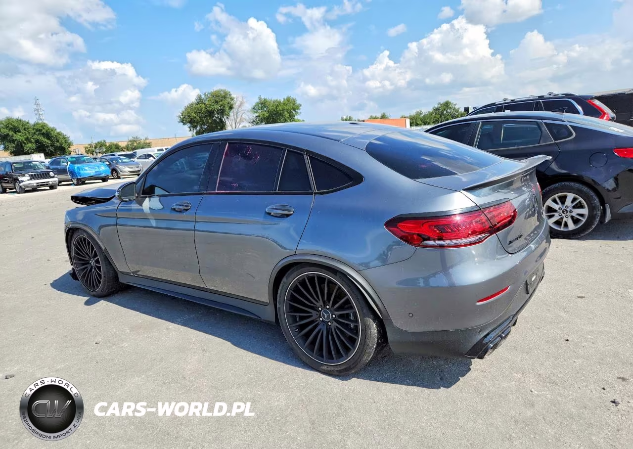 2021 Mercedes-Benz Glc Coupe 63 4Matic Amg VIN:W1N0J8JB3MF922558 - 2