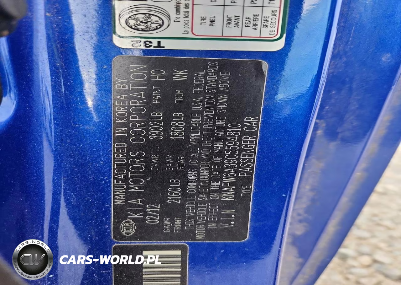 2012 Kia Forte Koup Sx VIN:KNAFW6A39C5594810 - 13