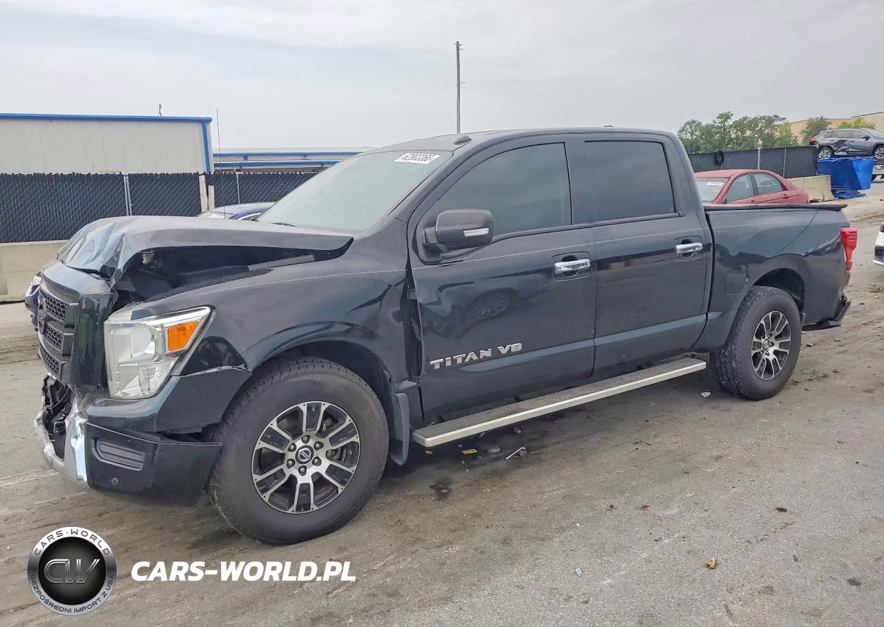 2020 Nissan Titan Sv VIN:1N6AA1EF3LN506074 - 1