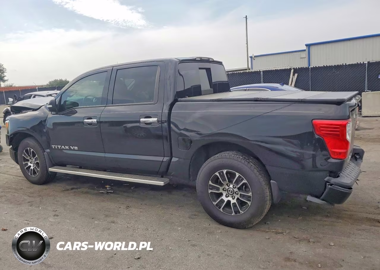 2020 Nissan Titan Sv VIN:1N6AA1EF3LN506074 - 2