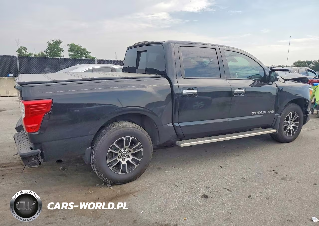 2020 Nissan Titan Sv VIN:1N6AA1EF3LN506074 - 3