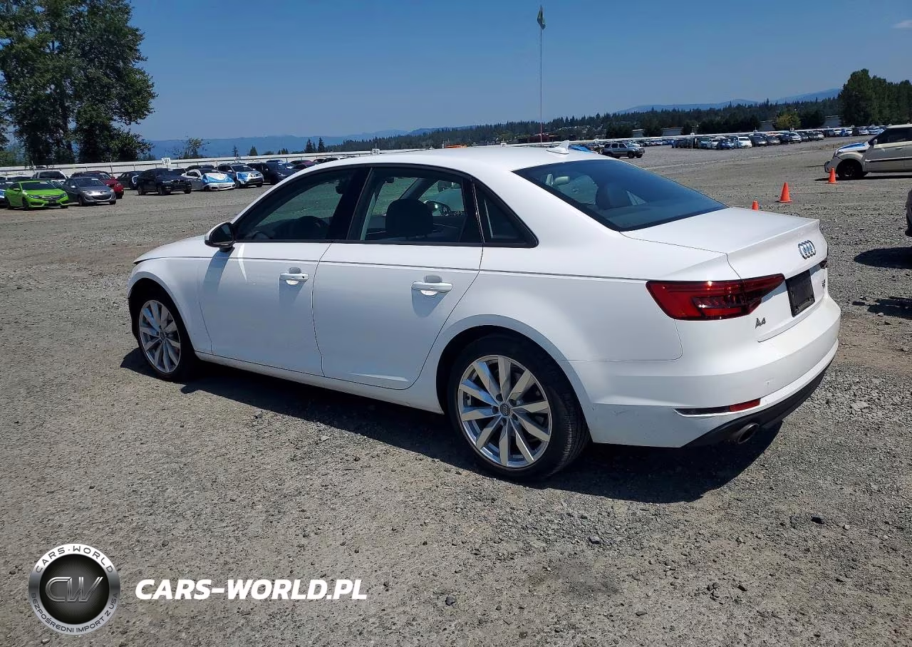 2017 Audi A4 Ultra Premium VIN:WAUGMAF44HN046381 - 2