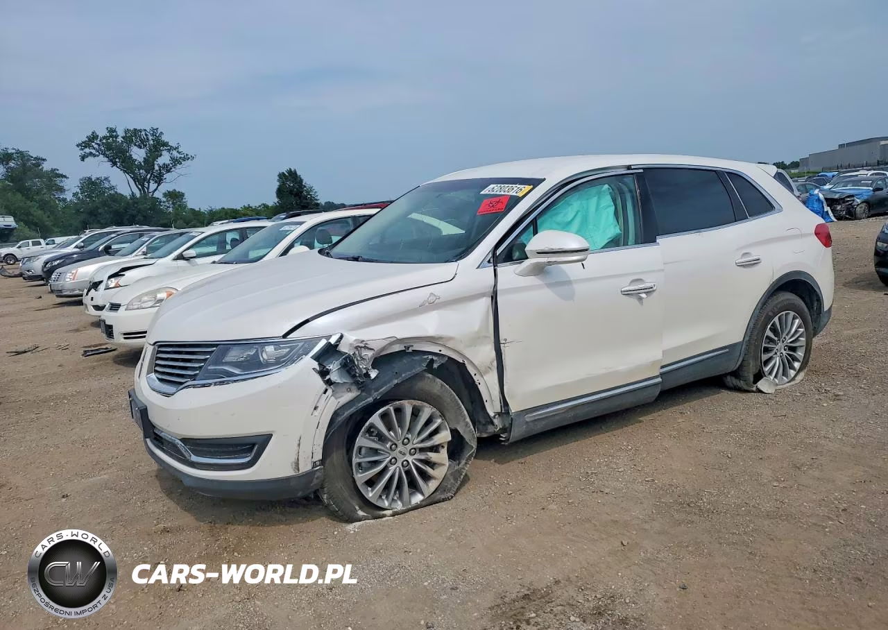 2017 Lincoln Mkx Select VIN:2LMPJ8KR2HBL37639 - 1