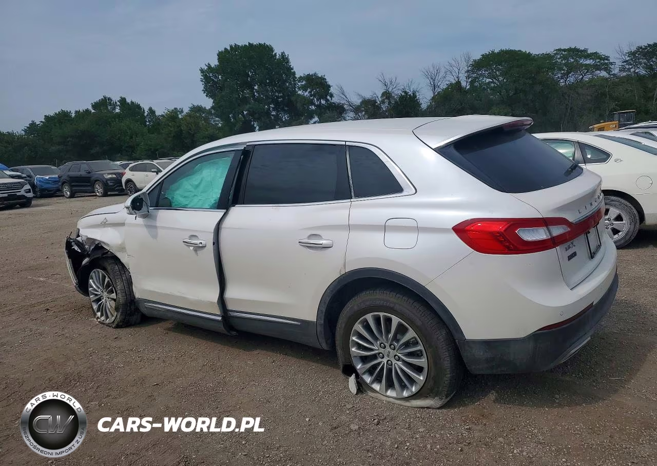 2017 Lincoln Mkx Select VIN:2LMPJ8KR2HBL37639 - 2