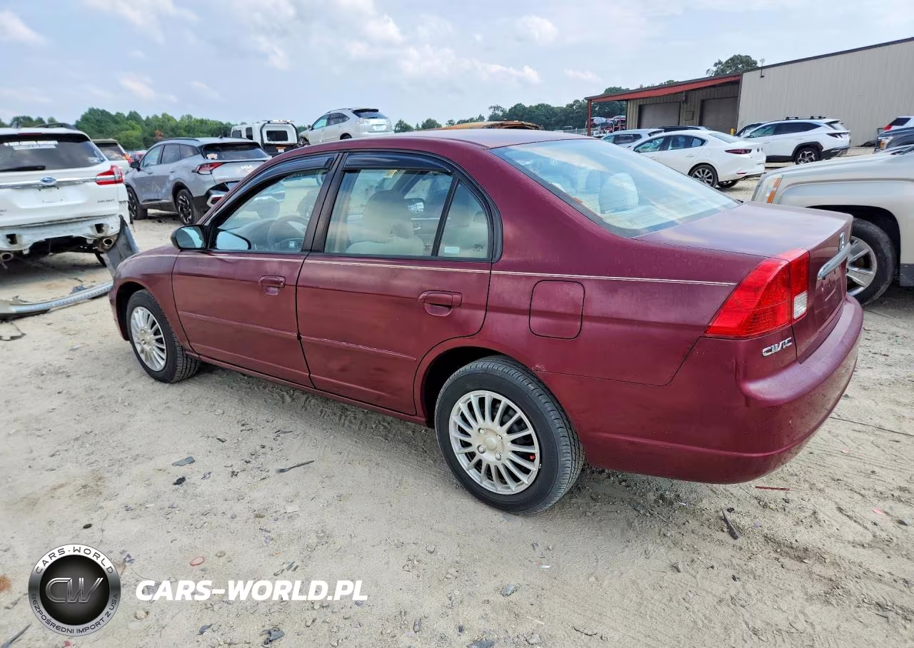 2003 Honda Civic Ex VIN:2HGES26773H537918 - 2