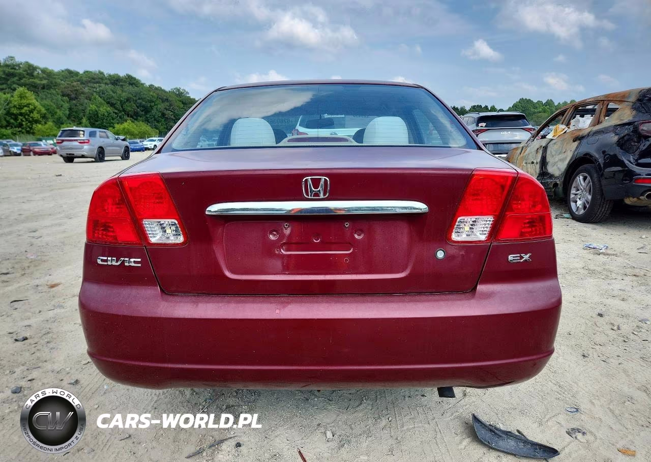 2003 Honda Civic Ex VIN:2HGES26773H537918 - 6